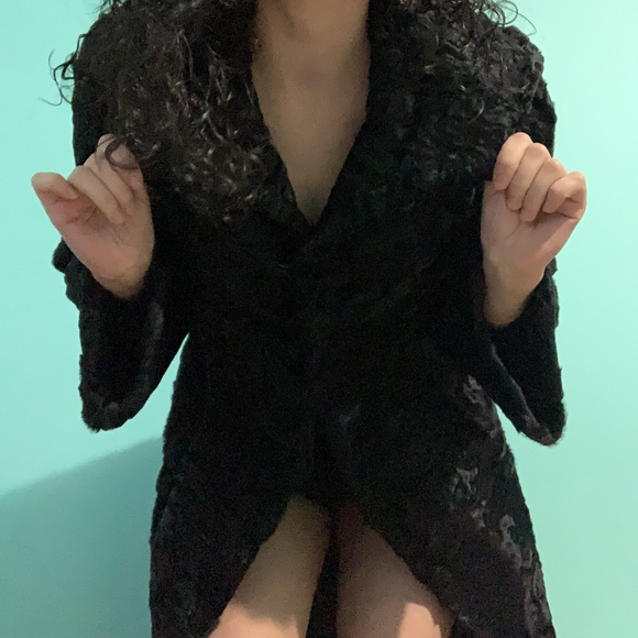 Long fluffy winter coat - Picture 2 of 6